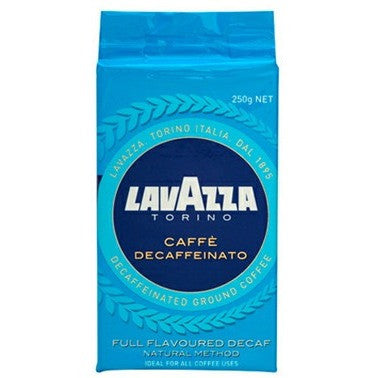 Lavazza Caffe Decaffeinato Ground Coffee 250g