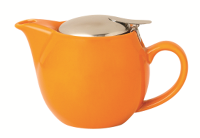 Incasa Ceramic Tea Pot - Orange